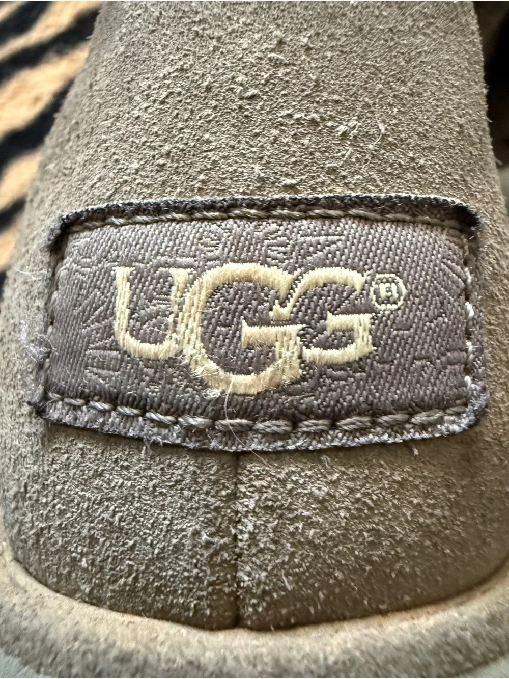 UGG Boots Light Gray Tall